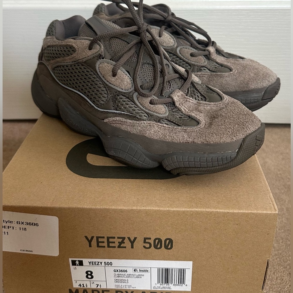 Yeezy 500 Sneakers - Brown “clay”